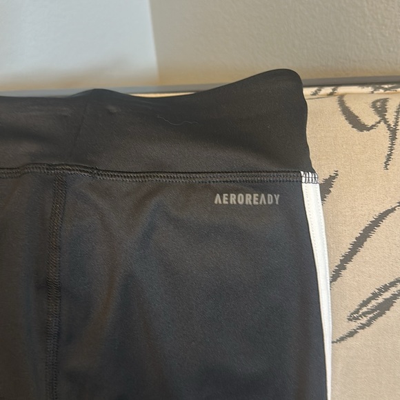 adidas Girls' Aeroready Athletic Leggings Running Tights Yoga Pants - Picture 4 of 5